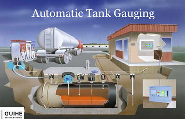 Benzin İstasyonu Yakıt depolama tankları İzleme Dizel seviyesi Otomatik Tank Göstergesi